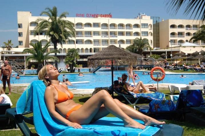 Evenia Olympic Garden Otel Lloret de Mar Dış mekan fotoğraf